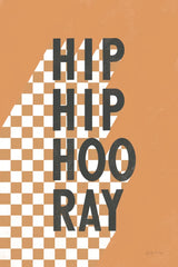 Hip Hip Hooray Checkered by Becky Thorns. SKU 87463h. Archival Giclee Fine art print for wall decor.