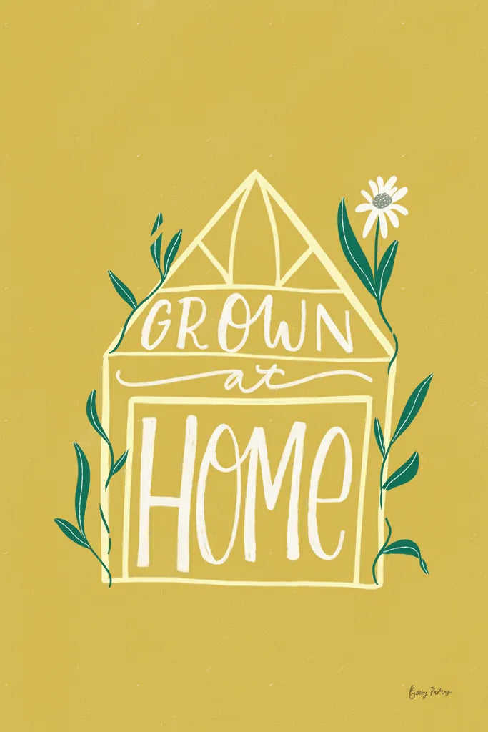 Home Grown I by Becky Thorns. SKU 71106h. Archival Giclee Fine art print for wall decor.
