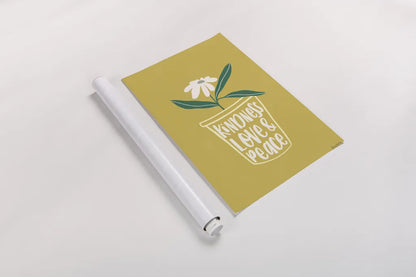 Home Grown II by Becky Thorns. shown as a rolled paper print. Available as archival giclee rolled canvas, fine art paper, or poster print. SKU 71107h.