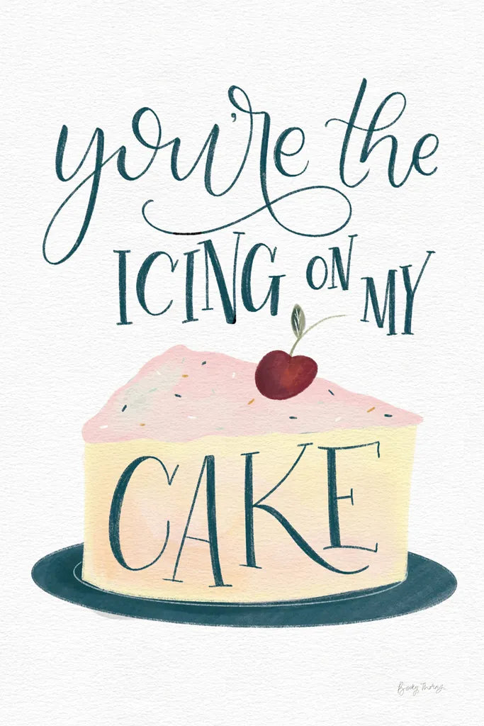 Icing On My Cake by Becky Thorns. SKU 61420h. Archival Giclee Fine art print for wall decor.
