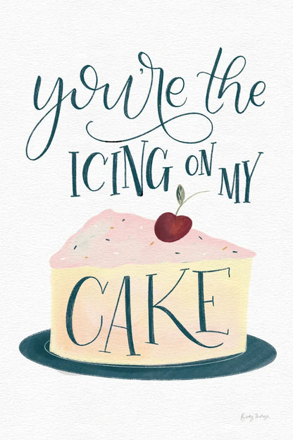 Icing On My Cake by Becky Thorns. SKU 61420h. Archival Giclee Fine art print for wall decor.
