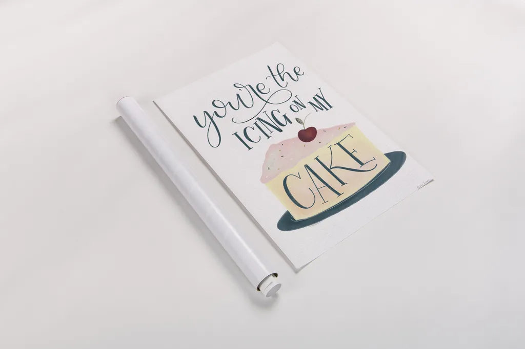Icing On My Cake by Becky Thorns. shown as a rolled paper print. Available as archival giclee rolled canvas, fine art paper, or poster print. SKU 61420h.