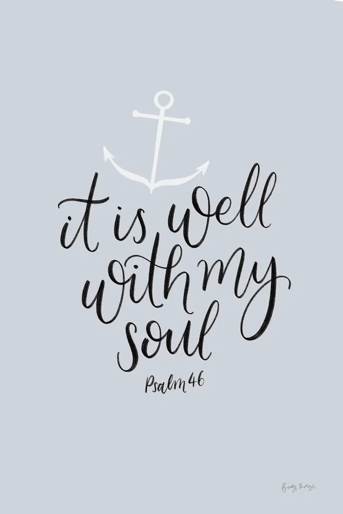 It is Well With My Soul by Becky Thorns. SKU 61721h. Archival Giclee Fine art print for wall decor.