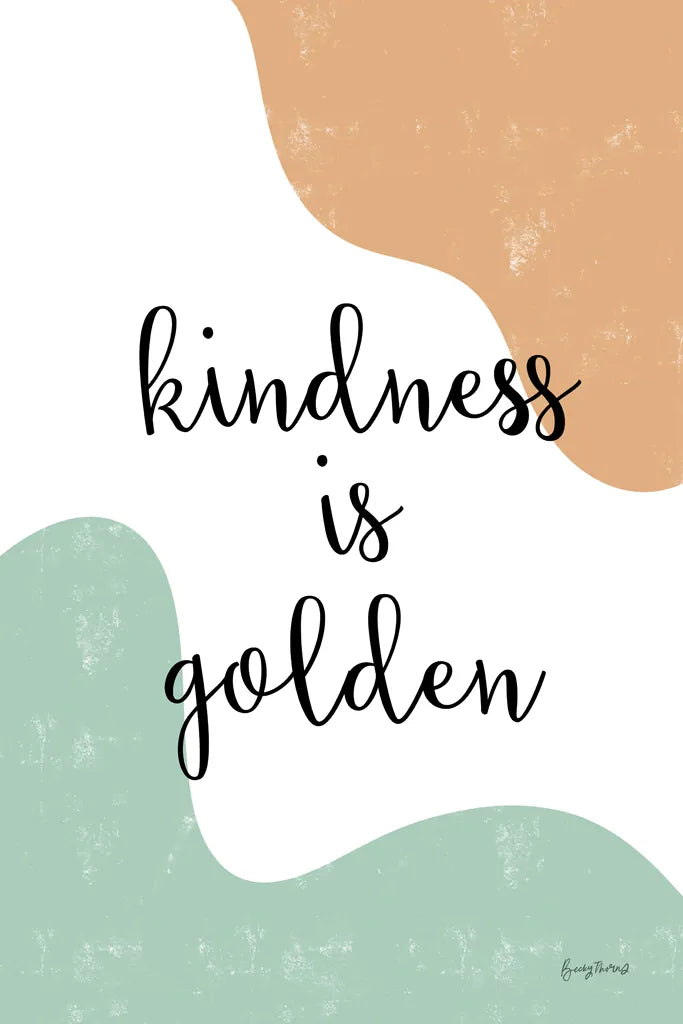 Kindness by Becky Thorns. SKU 68254h. Archival Giclee Fine art print for wall decor.