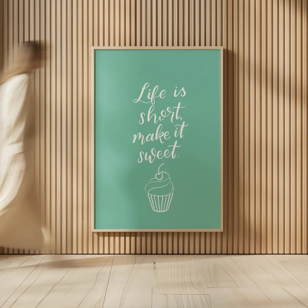 Kitchen Words I by Becky Thorns. shown as over sized large wall art. Available as an archival giclee rolled canvas, fine art paper, or poster print. SKU 65482h.
