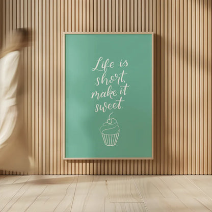 Kitchen Words I by Becky Thorns. shown as over sized large wall art. Available as an archival giclee rolled canvas, fine art paper, or poster print. SKU 65482h.