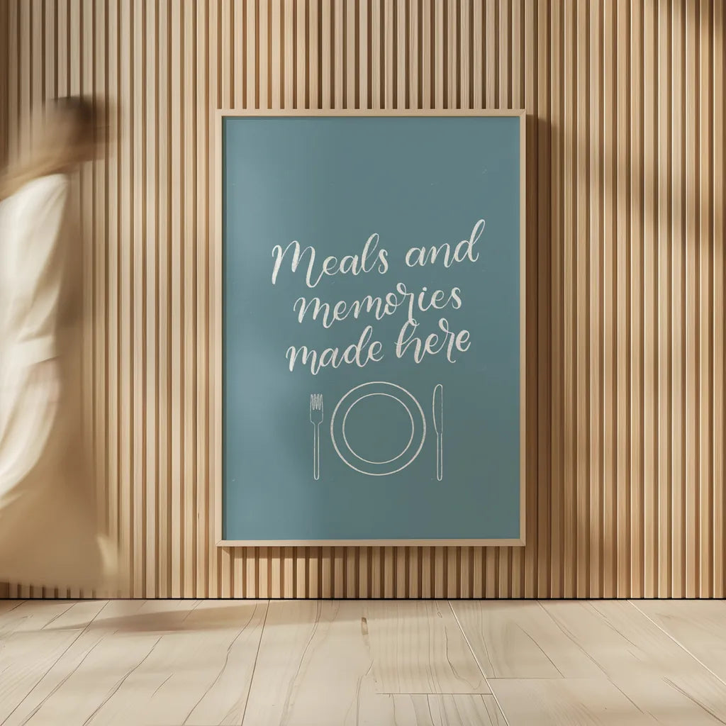Kitchen Words II by Becky Thorns. shown as over sized large wall art. Available as an archival giclee rolled canvas, fine art paper, or poster print. SKU 65483h.