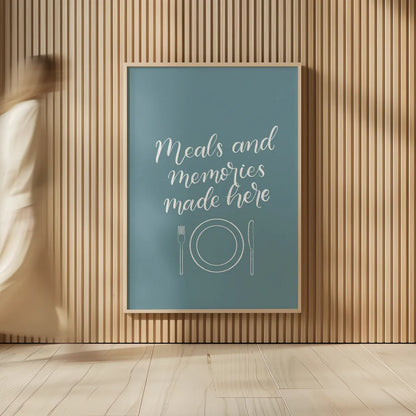 Kitchen Words II by Becky Thorns. shown as over sized large wall art. Available as an archival giclee rolled canvas, fine art paper, or poster print. SKU 65483h.