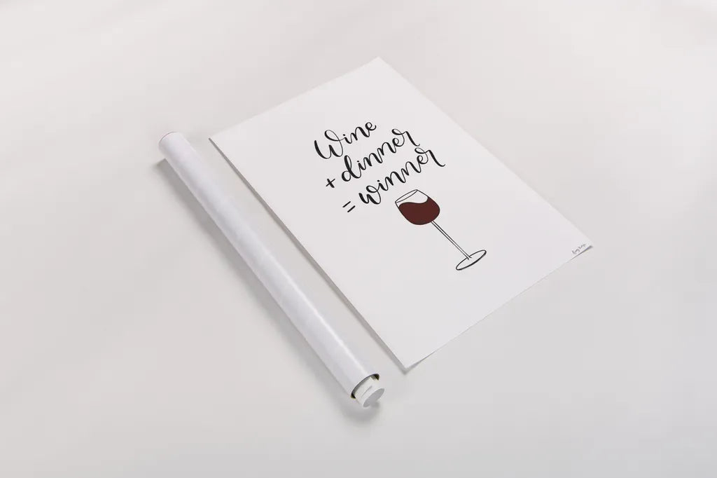 Kitchen Words III BW II by Becky Thorns. shown as a rolled paper print. Available as archival giclee rolled canvas, fine art paper, or poster print. SKU 69863h.