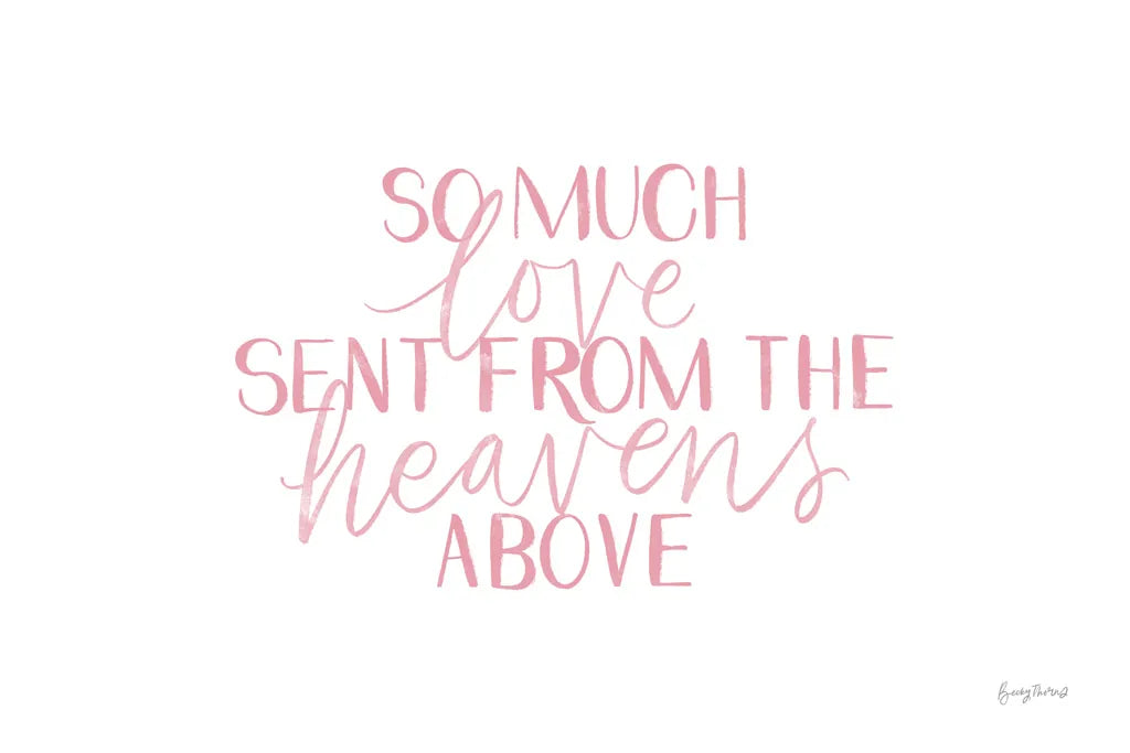 Little Child III Pink by Becky Thorns. SKU 66995i. Archival Giclee Fine art print for wall decor.