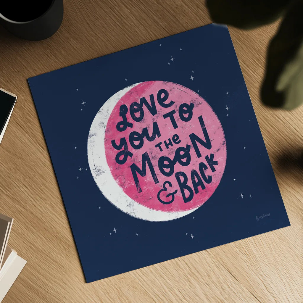 Love Letters IV by Becky Thorns. Shown as a detailed flat fine art print, highlighting archival giclee quality. Available as an archival giclee rolled canvas, fine art paper, or poster print. SKU 68909a.