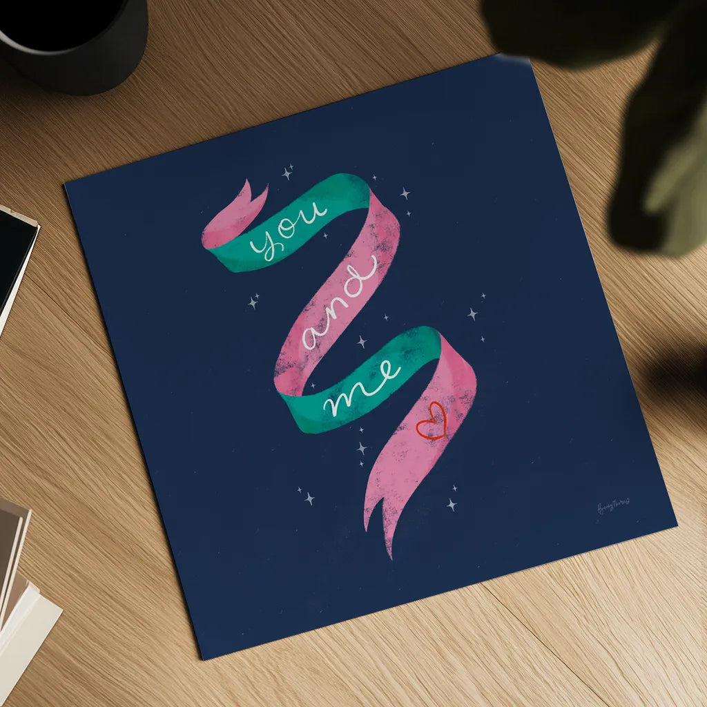 Love Letters V by Becky Thorns. Shown as a detailed flat fine art print, highlighting archival giclee quality. Available as an archival giclee rolled canvas, fine art paper, or poster print. SKU 68910a.