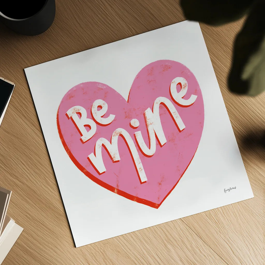 Love Letters VII by Becky Thorns. Shown as a detailed flat fine art print, highlighting archival giclee quality. Available as an archival giclee rolled canvas, fine art paper, or poster print. SKU 68912a.