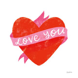 Love Letters VIII by Becky Thorns. SKU 68913a. Archival Giclee Fine art print for wall decor.