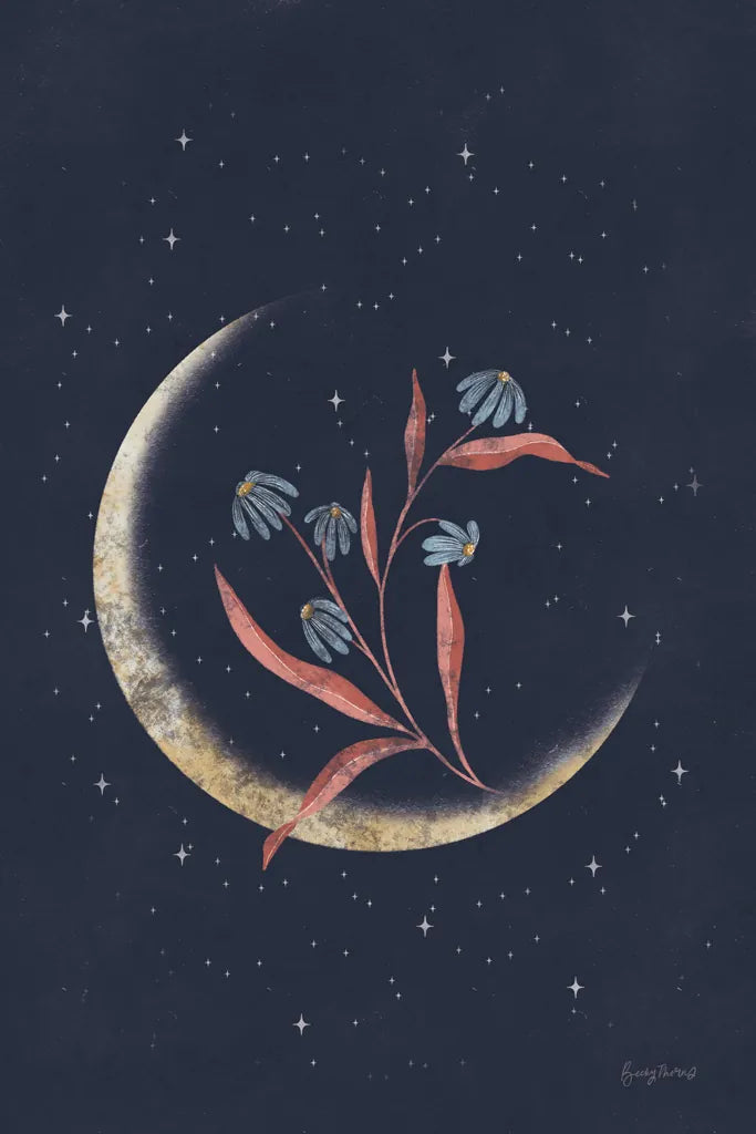 Luna II by Becky Thorns. SKU 67767h. Archival Giclee Fine art print for wall decor.