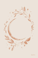 Lunar I Neutral by Becky Thorns. SKU 75900h. Archival Giclee Fine art print for wall decor.