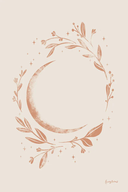 Lunar I Neutral by Becky Thorns. SKU 75900h. Archival Giclee Fine art print for wall decor.