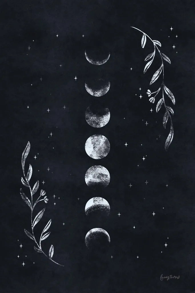 Lunar II by Becky Thorns. SKU 67815h. Archival Giclee Fine art print for wall decor.