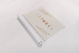 Lunar II Neutral by Becky Thorns. shown as a rolled paper print. Available as archival giclee rolled canvas, fine art paper, or poster print. SKU 75901h.