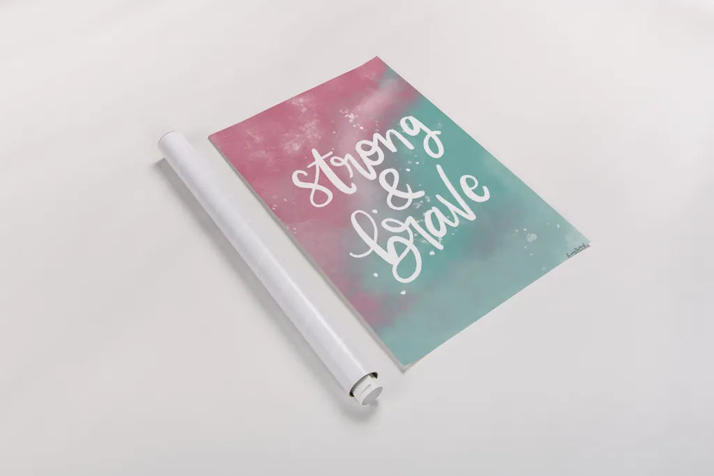 Magical Girl I by Becky Thorns. shown as a rolled paper print. Available as archival giclee rolled canvas, fine art paper, or poster print. SKU 66454h.