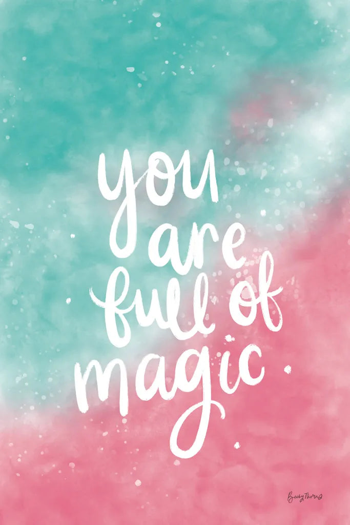 Magical Girl II by Becky Thorns. SKU 66455h. Archival Giclee Fine art print for wall decor.