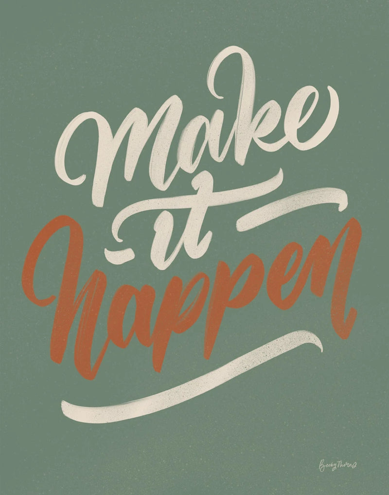 Make it Happen Green by Becky Thorns