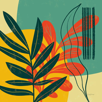 Mid Century Modern I by Becky Thorns. SKU 64668a. Archival Giclee Fine art print for wall decor.