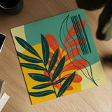 Mid Century Modern I by Becky Thorns. Shown as a detailed flat fine art print, highlighting archival giclee quality. Available as an archival giclee rolled canvas, fine art paper, or poster print. SKU 64668a.