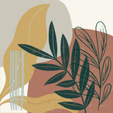 Mid Century Modern II Light by Becky Thorns. SKU 69582a. Archival Giclee Fine art print for wall decor.