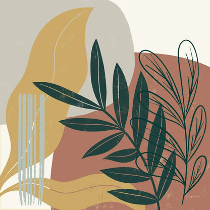 Mid Century Modern II Light by Becky Thorns. SKU 69582a. Archival Giclee Fine art print for wall decor.