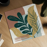 Mid Century Modern III Light by Becky Thorns. Shown as a detailed flat fine art print, highlighting archival giclee quality. Available as an archival giclee rolled canvas, fine art paper, or poster print. SKU 69583a.