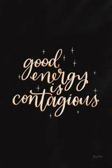 Mod Glam Good Energy II Black by Becky Thorns. SKU 68876h. Archival Giclee Fine art print for wall decor.
