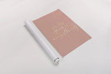 Mod Glam See the Good I by Becky Thorns. shown as a rolled paper print. Available as archival giclee rolled canvas, fine art paper, or poster print. SKU 66715h.