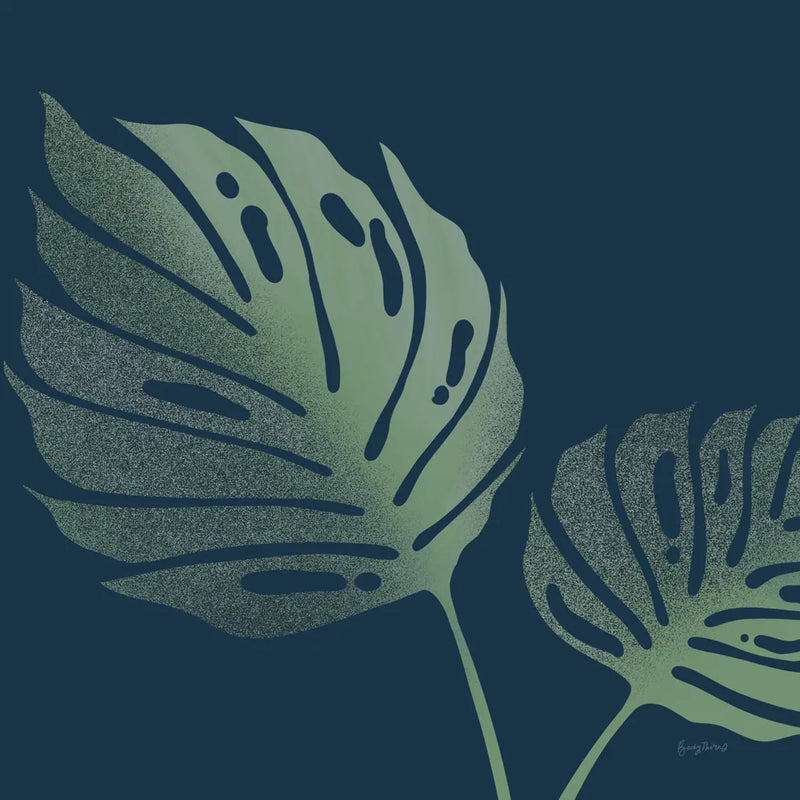 Monstera II by Becky Thorns. SKU 52080a. Archival Giclee Fine art print for wall decor.