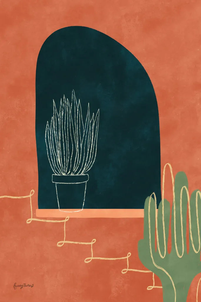 Mountainous I by Becky Thorns. SKU 75964h. Archival Giclee Fine art print for wall decor.