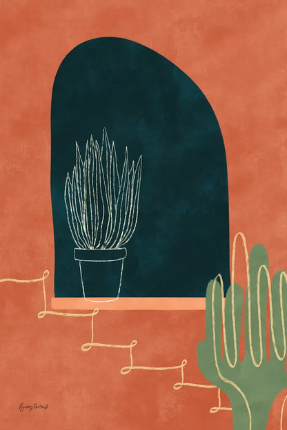 Mountainous I by Becky Thorns. SKU 75964h. Archival Giclee Fine art print for wall decor.