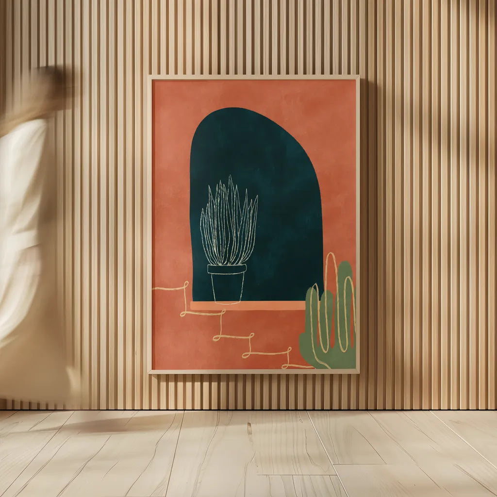 Mountainous I by Becky Thorns. shown as over sized large wall art. Available as an archival giclee rolled canvas, fine art paper, or poster print. SKU 75964h.