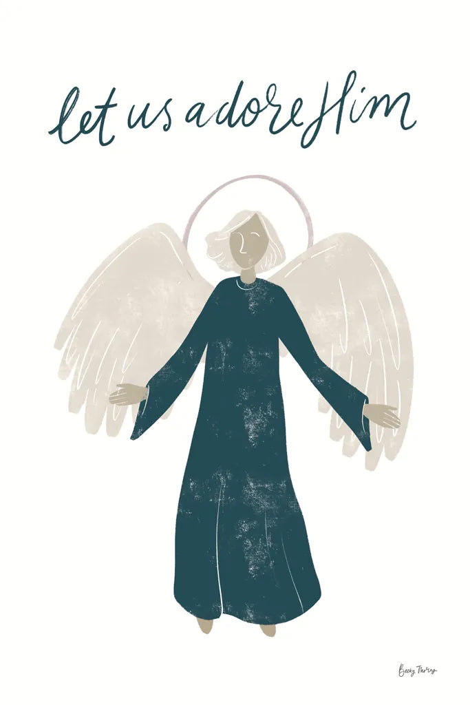 Nativity I by Becky Thorns. SKU 73736h. Archival Giclee Fine art print for wall decor.