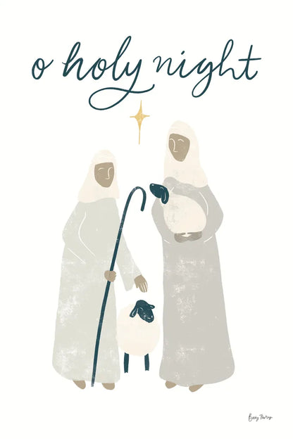 Nativity IV by Becky Thorns. SKU 73739h. Archival Giclee Fine art print for wall decor.