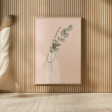Natural Vessels I by Becky Thorns. shown as over sized large wall art. Available as an archival giclee rolled canvas, fine art paper, or poster print. SKU 73121h.