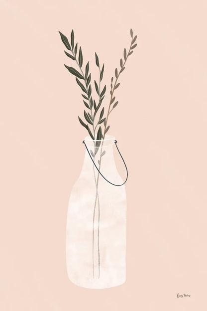 Natural Vessels II by Becky Thorns. SKU 73122h. Archival Giclee Fine art print for wall decor.