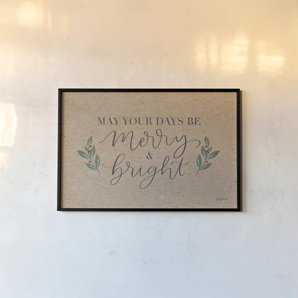 Neutral Christmas I by Becky Thorns. shown as a paper print in a black flame. Available as a archival giclee rolled canvas, fine art paper, or poster print. SKU 68398i.