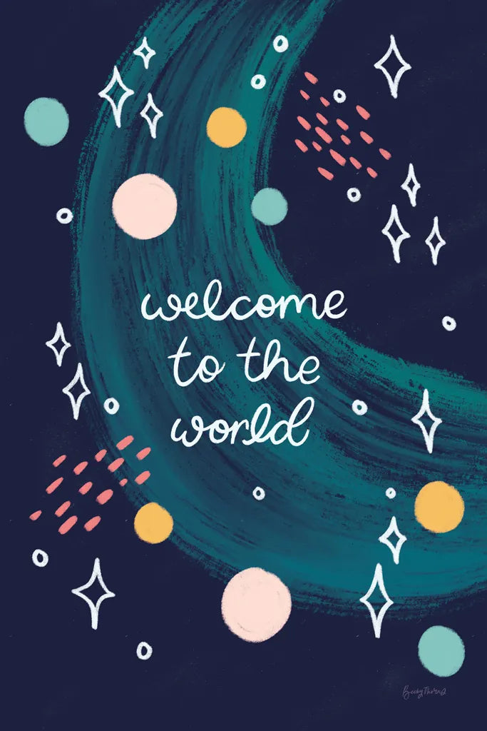 New Baby II by Becky Thorns. SKU 88721h. Archival Giclee Fine art print for wall decor.