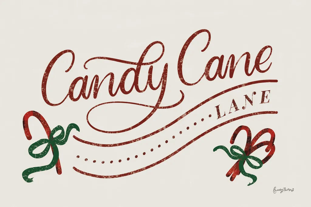 Nostalgic Christmas I by Becky Thorns. SKU 84776i. Archival Giclee Fine art print for wall decor.