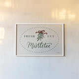 Nostalgic Christmas II by Becky Thorns. shown as a paper print in a white frame. Available as a archival giclee rolled canvas, fine art paper, or poster print. SKU 84777i.