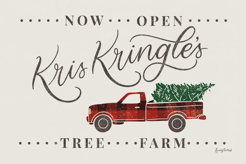 Nostalgic Christmas III by Becky Thorns. SKU 84778i. Archival Giclee Fine art print for wall decor.