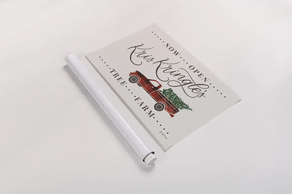 Nostalgic Christmas III by Becky Thorns. shown as a rolled paper print. Available as archival giclee rolled canvas, fine art paper, or poster print. SKU 84778i.