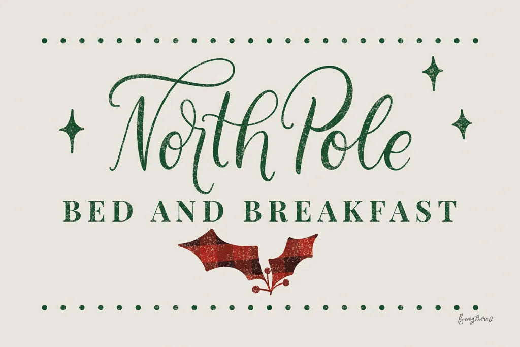 Nostalgic Christmas IV by Becky Thorns. SKU 84779i. Archival Giclee Fine art print for wall decor.