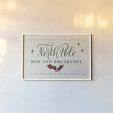 Nostalgic Christmas IV by Becky Thorns. shown as a paper print in a white frame. Available as a archival giclee rolled canvas, fine art paper, or poster print. SKU 84779i.