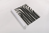 Organic Abstract I Black by Becky Thorns. shown as a rolled paper print. Available as archival giclee rolled canvas, fine art paper, or poster print. SKU 88498h.